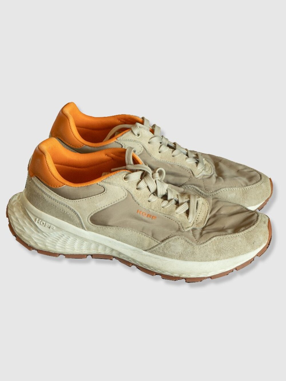 Hoff Santiago Sneaker Beige Tan Orange Gym Running Shoe Athletic